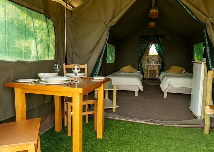 Safari Glamping Portugal Eagle 럭셔리텐트 Ventosa (Braga)