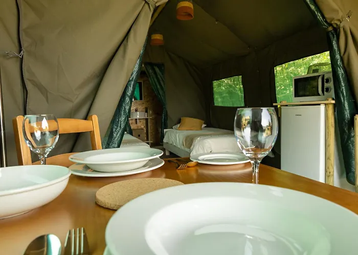 Safari Glamping Portugal Eagle 럭셔리텐트 *